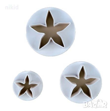 3 бр Роза Галакси за основа чашка на рози пластмасови резци резец форма тесто фондан, снимка 2 - Форми - 37178958