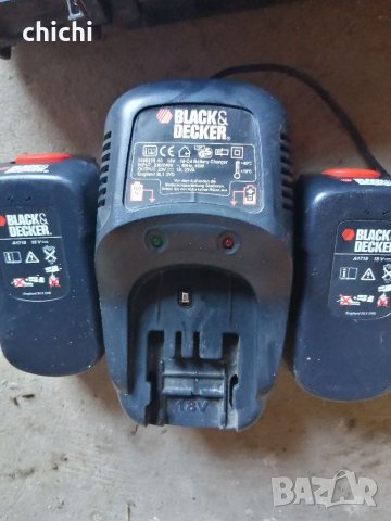 Зарядно BLACK&DECKER+ДВЕ БАТЕРИИ, снимка 8 - Батерии, зарядни - 39229244