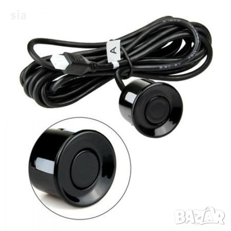 Безжичен Парктроник, Parking sensor с 4 черни сензора и дисплей , снимка 3 - Аксесоари и консумативи - 27909226