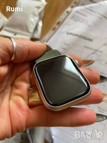 Оригинален часовник в гаранция  Apple Watch 8 Starliht ! 45 mm, снимка 10 - Смарт часовници - 43106692