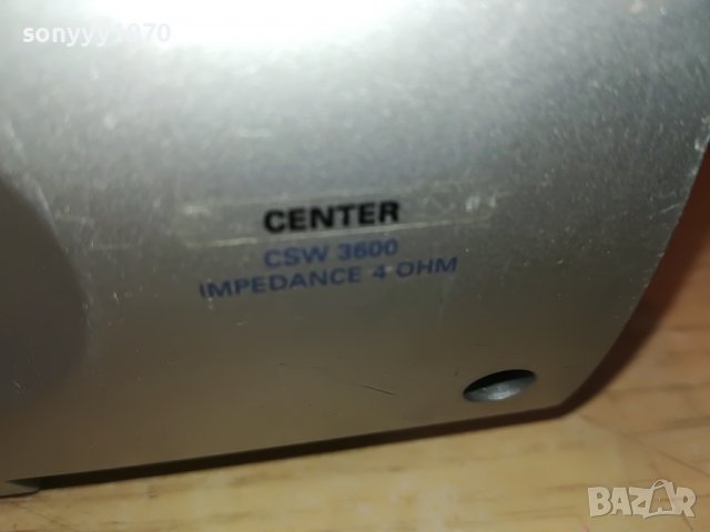 PHILIPS CSW3600 CENTER 4ohm-ВНОС SWISS 0601231748L, снимка 13 - Тонколони - 39213990