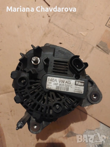 Генератор за голф 5 дизел , снимка 2 - Автомобили и джипове - 53154258