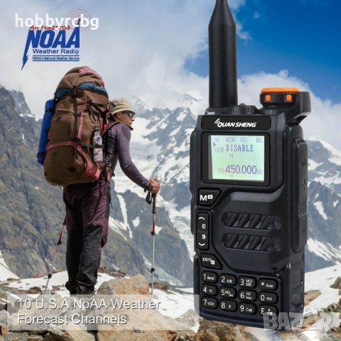 Радиостанция QUANSHENG UV-K5 5W 50-600MHz NOAA DTMF, снимка 5 - Екипировка - 43845351