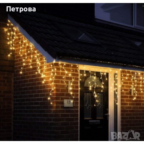 LED лампички за коледна украса-3 метра,топло бяло/лампички за украса , снимка 2 - Декорация за дома - 38727470