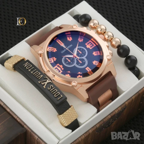 подаръчни комплекти gucci lacoste versace louis vuitton , снимка 9 - Подаръци за мъже - 51426136