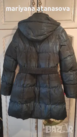 Дълго зимно яке - размер М, снимка 4 - Якета - 48434197