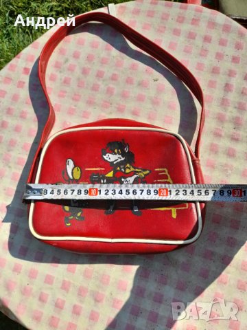 Стара детска чанта Ну Погоди #3, снимка 7 - Антикварни и старинни предмети - 36793206