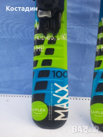 Карвинг детски ски ELAN MAXX U-FLEX  100см.  , снимка 5 - Зимни спортове - 52569738