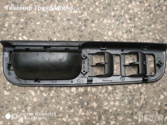 Пласмаса за вратата шофьорската с панела с бутоните за 3b1867171e Passat B5, Golf4 Bora, 1J4959857, , снимка 4 - Части - 43945534