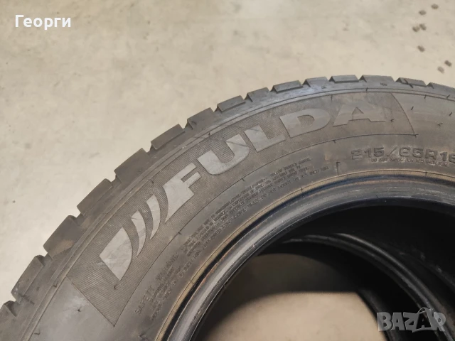 2бр.зимни гуми 215/65/16C Fulda, снимка 4 - Гуми и джанти - 50841354