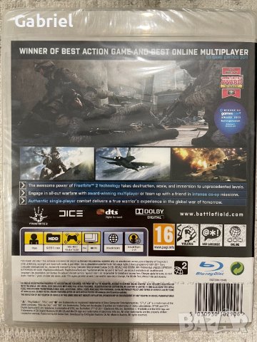 Нова! Battlefield 3 PS3, снимка 3 - Игри за PlayStation - 43801048