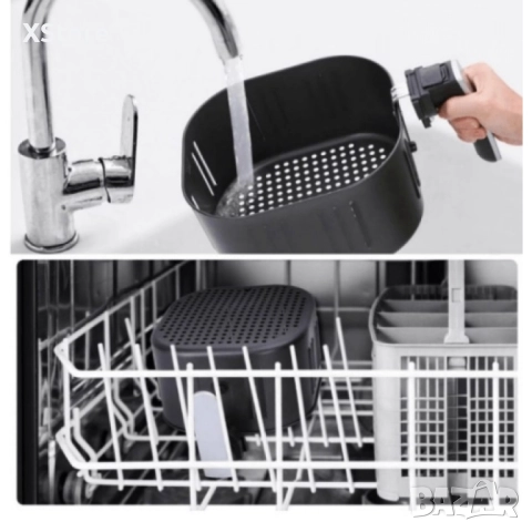 Промоция - Фритюрник AirFryer Voltz OV51980F 1800W, 7.7L, 2 ГОДИНИ ГАРАНЦИЯ, снимка 4 - Фритюрници - 52437335