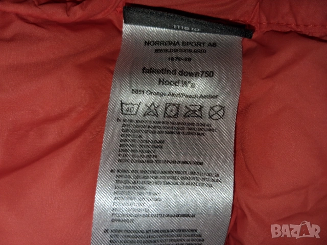 Norrona Women's Falketind Down750 Hood (М) дамско пухено яке, снимка 11 - Якета - 53363855