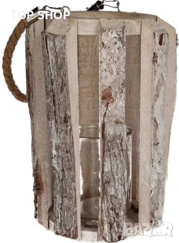 Свещник масив естествени материали, снимка 4 - Пана - 48633896