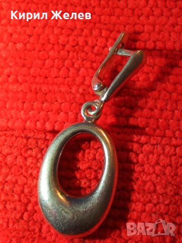 ИЗИСКАНА и СТИЛНА СРЕБЪРНА АР ДЕКО СТИЛ ОБЕЦА СРЕБРО 925 АНГЛИЙСКА ИЗРАБОТКА 32444, снимка 2 - Обеци - 38352306