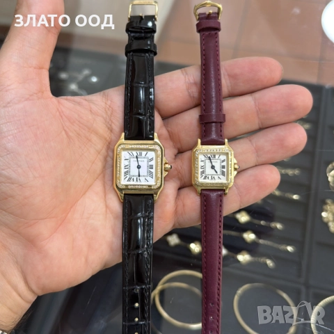 Златен часовник-14К, снимка 17 - Луксозни - 43766355