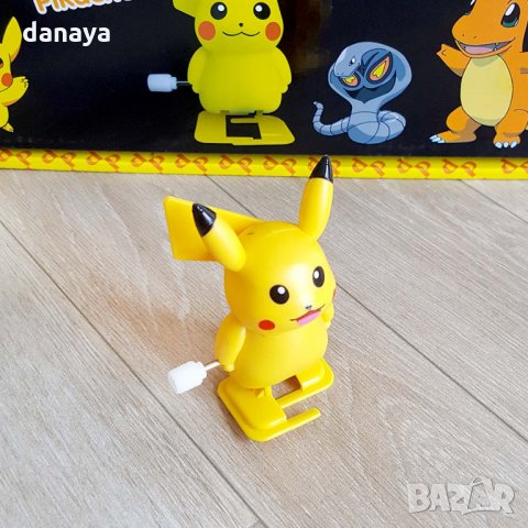 2115 Движеща се мини играчка Покемон Пикачу Pokemon Pikachu, снимка 2 - Играчки за стая - 32906009