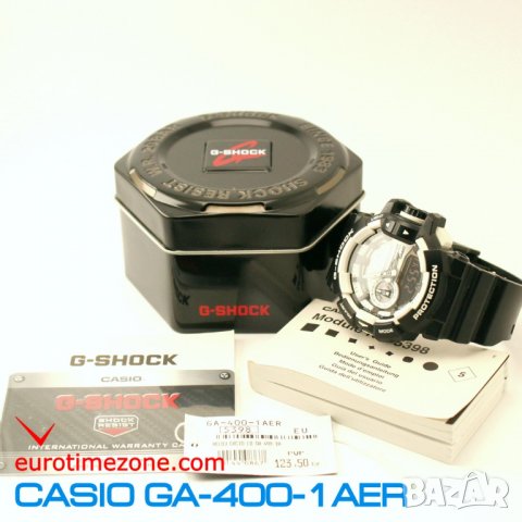 НОВ CASIO G-SHOCK GA-400-1AER (8191), снимка 6 - Мъжки - 35498312