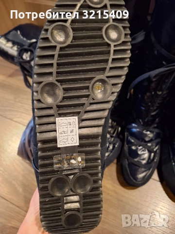 3 чифта Нови италиански дамски зимни ботуши, апрески , снимка 4 - Дамски ботуши - 52213810