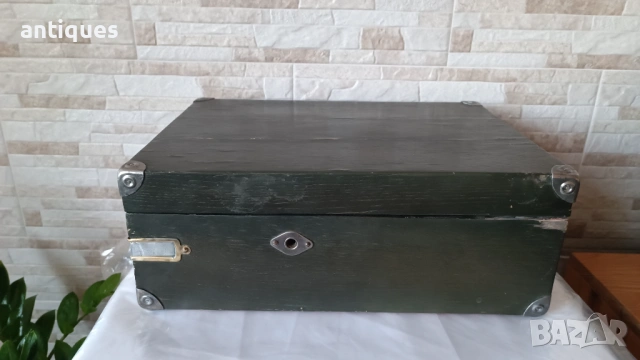 Стар български грамофон с манивела - Radio Electric - 1930"г.  , снимка 9 - Антикварни и старинни предмети - 53007903