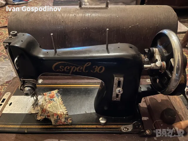 Шевна машина Csepel 30, снимка 2 - Антикварни и старинни предмети - 47769729
