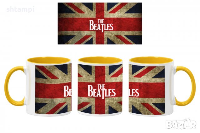 Чаша Beatles 03,Керамична Чаша, Кафе Чай, Игра,Изненада,Подарък,Повод,Празник,Рожден Ден, снимка 7 - Чаши - 38508300