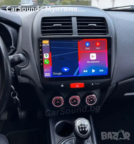 Mitsubishi ASX - 10.1" Android 14 Мултимедия Мицубиши АСХ 10-18 Навигация Андроид