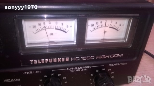 TELEFUNKEN HC1500 HIGH COM-HIFI DECK-ВНОС ХОЛАНДИЯ, снимка 4 - Декове - 27790261