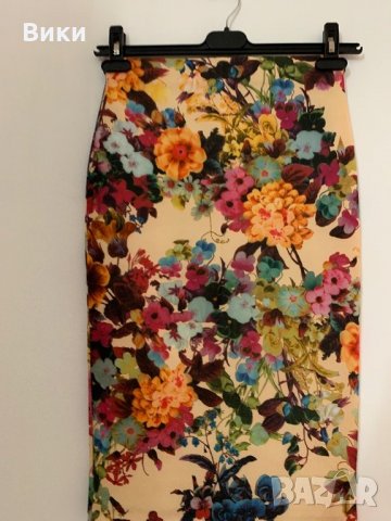 Красива пола с висока талия, снимка 2 - Поли - 27363064