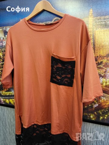 Атрактивна блуза , снимка 4 - Блузи с дълъг ръкав и пуловери - 38696955