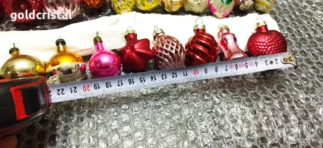 Стъклени играчки за елха , снимка 12 - Антикварни и старинни предмети - 38818937