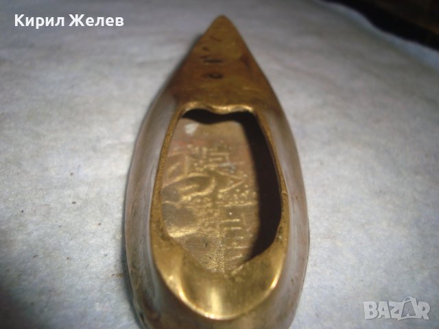 СТАР КРАСИВ МЕТАЛЕН ПЕПЕЛНИК - ЧЕХЪЛ ТУРЦИЯ РЪЧНА МАЙСТОРСКА ИЗРАБОТКА СУВЕНИР 25145, снимка 11 - Антикварни и старинни предмети - 38108212