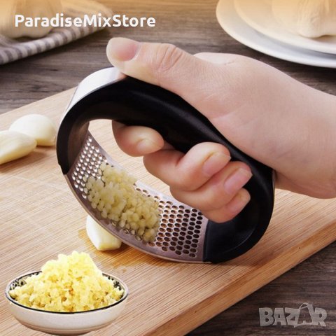 Ръчна преса за чесън от неръждаема стомана , снимка 1