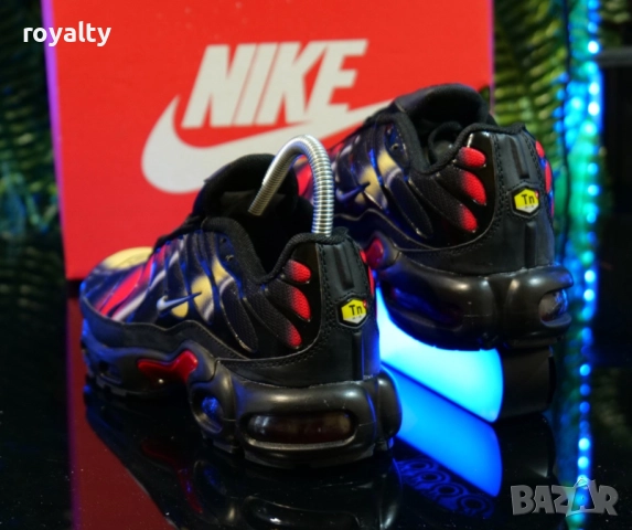 Nike Air Max TN Цвят Черно, червено и жълто мъжки маратонки , снимка 3 - Маратонки - 51629046
