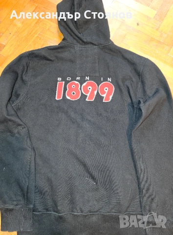 Оригинален лимитиран суичер на AC Milan – уникат от Италия, снимка 5 - Футбол - 52198869