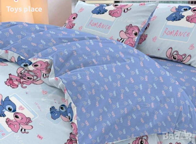 Спален комплект 2 части Лило и Стич Lilo and Stitch 135*200см , снимка 16 - Спално бельо и завивки - 50822394