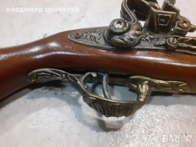 Красив кремъчен пистолет,пищов,оръжие, снимка 6 - Колекции - 48771082