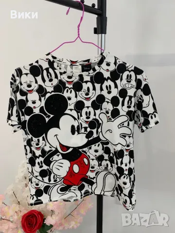 Тениска  на Zara ръст 164, подходяща XS-S, снимка 2 - Тениски - 49507595