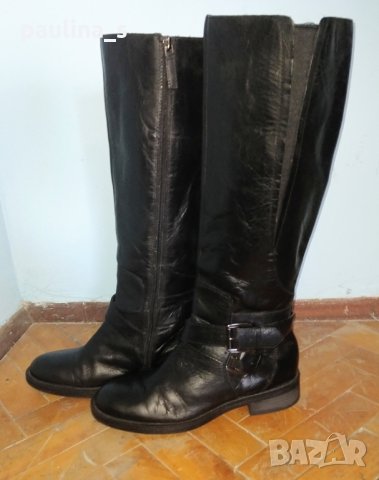 Два броя / Маркови ботуши естествена кожа "Enzo Argiolini" и "DKODE" , снимка 5 - Дамски ботуши - 27306035