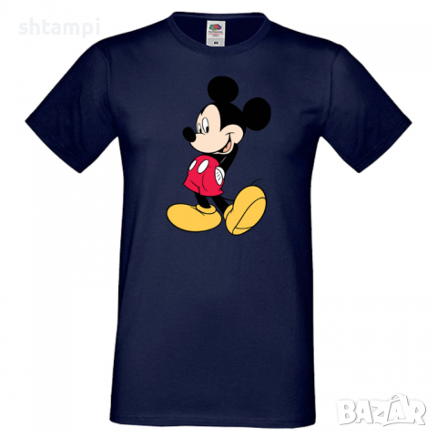 Мъжка тениска Mickey Mouse 10 Подарък,Изненада,Рожден ден, снимка 6 - Тениски - 36576565