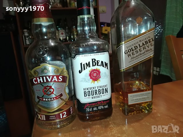 CHIVAS JIM DJOHNNIE 3 ПРАЗНИ ШИШЕТА 0403231707, снимка 13 - Колекции - 39884297