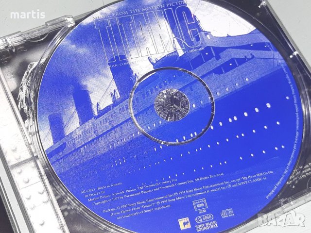 СД КОЛЕКЦИЯ МУЗИКА TITANIC , снимка 2 - CD дискове - 34829475