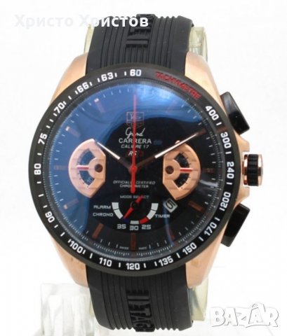 Мъжки луксозен часовник TAG Heuer Carrera Calibre 17 RS 3, снимка 3 - Мъжки - 32880779