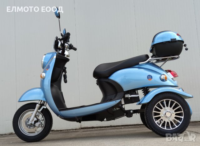 Нов модел електрическа триколка M5, снимка 2 - Мотоциклети и мототехника - 40256285