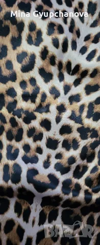 панталон сатен леопард , снимка 3 - Къси панталони и бермуди - 48944015