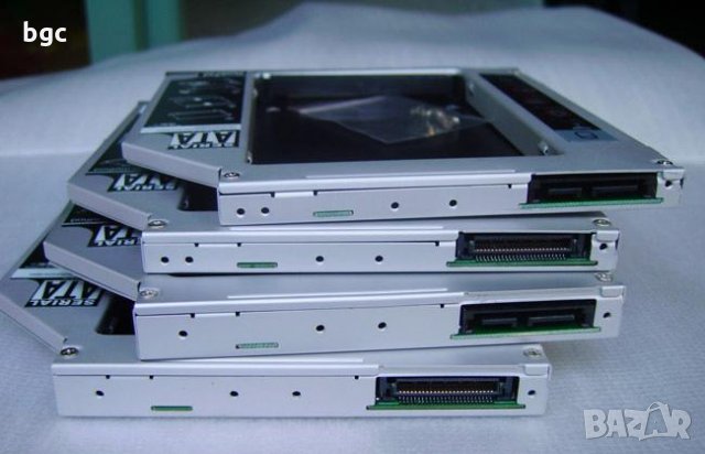 Адаптер за Втори Диск HDD/SSD за Лаптоп 9.5мм SATA MacBook Pro A1278 A1286 A1297 2008-2010, снимка 4 - Части за лаптопи - 28184037