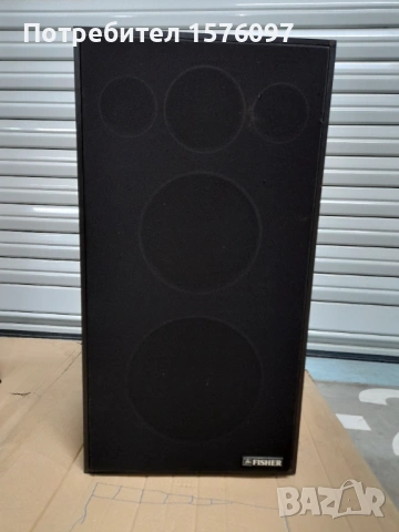 Сервизирани трилентови тонколони Fisher STE-190 160 W / 8 Ома, снимка 2 - Тонколони - 53570903