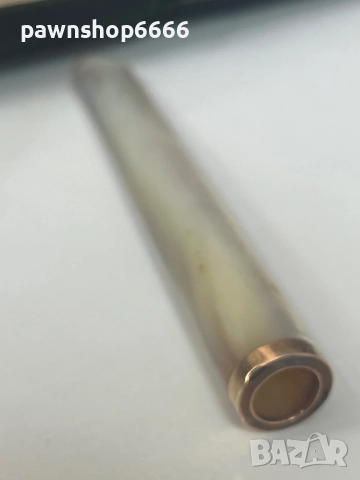 Старо седефено колие с златен пръстен 14 карата , снимка 7 - Антикварни и старинни предмети - 51640172