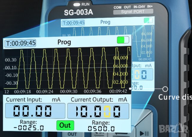 SG-003A Многофункционален генератор на сигнали. Калибратор. Симулатор на регулируем ток и напрежение, снимка 2 - Друга електроника - 40870556