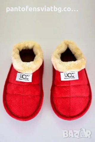 Детски домашни пантофи червено 30/35